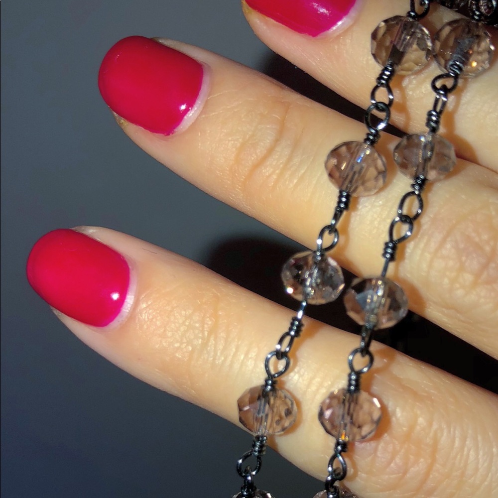 Raw & Rebellious beaded necklace
